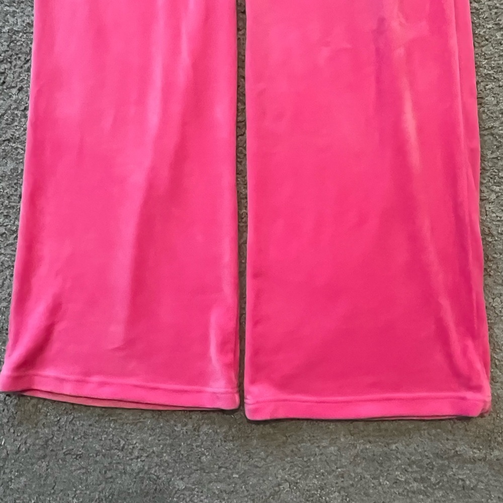 PLAYBOY Hot Pink Wide-Leg Lounge Pants | Y2K | Size XL - Picture 7 of 14